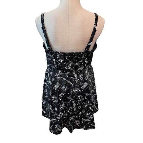 Torrid 3 (3X 22/24) Harry Potter Wireless One Piece Swim Dress w/Built in Briefs - Picture 4 of 4